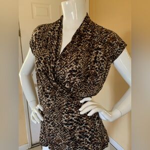 Lauren Ralph Lauren leopard Blouse